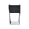 Brievenbus Gent - Natuursteen - Zwart - 45x100x18cm