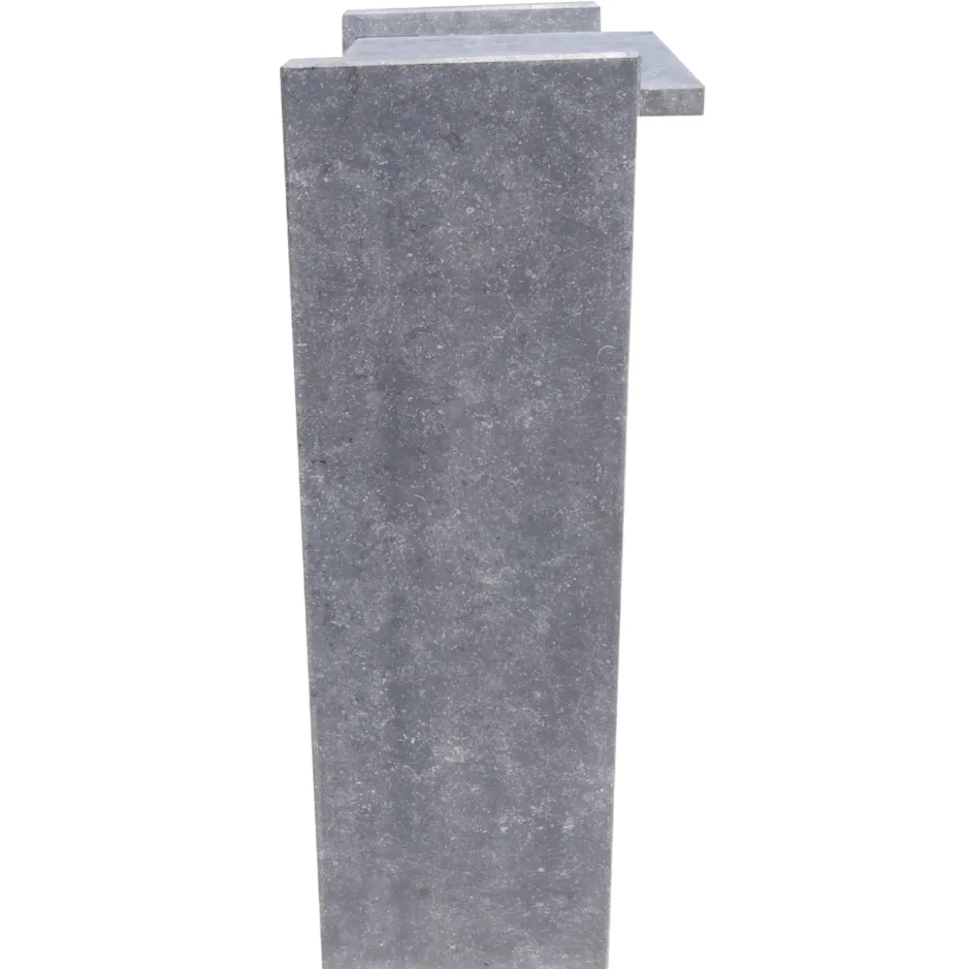 Brievenbus Staande Brievenbus Everest Woodlook - Natuursteen - Blauw - 40,5x100x32cm