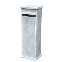 Brievenbus Staande Brussel - Natuursteen - Blauwe Hardsteen - 34x101x28cm