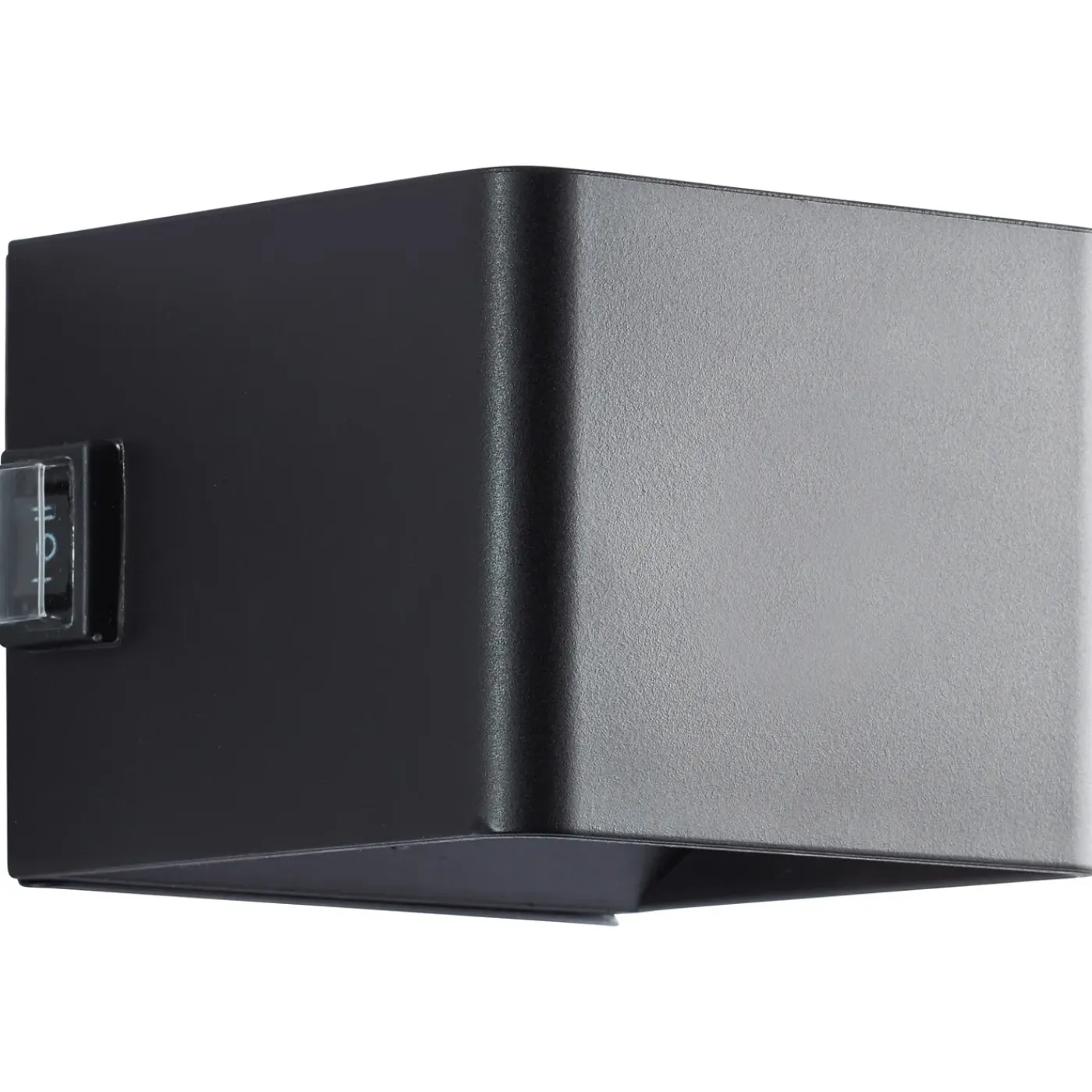 Brilliant Buitenwandlamp Iseo - Zwart - Warm Wit - 4W - met Sensor