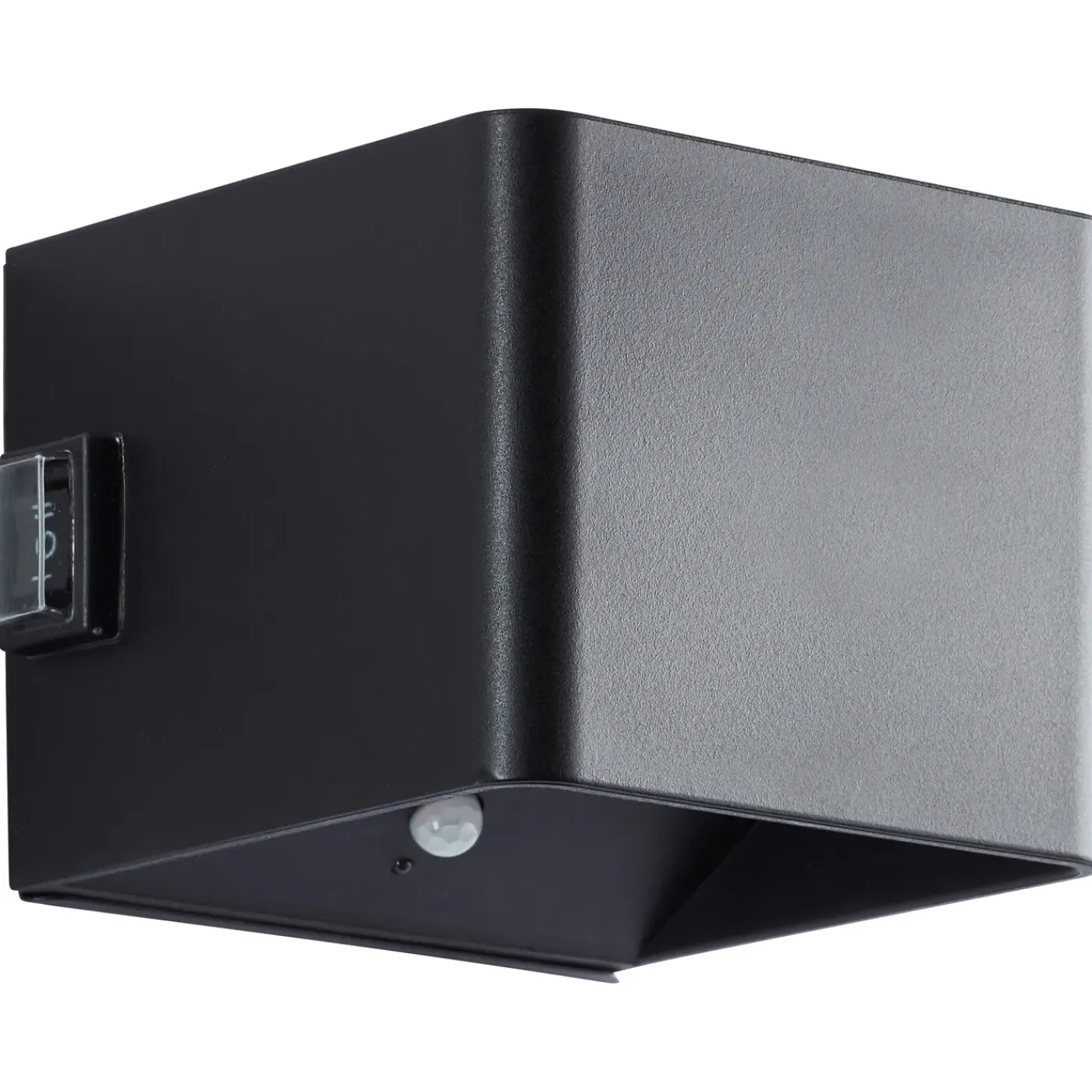 Brilliant Buitenwandlamp Iseo - Zwart - Warm Wit - 4W - met Sensor