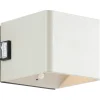 Brilliant Buitenwandlamp Iseo - Beige - Warm Wit - 4W - met Sensor