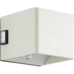 Brilliant Buitenwandlamp Iseo - Beige - Warm Wit - 4W - met Sensor