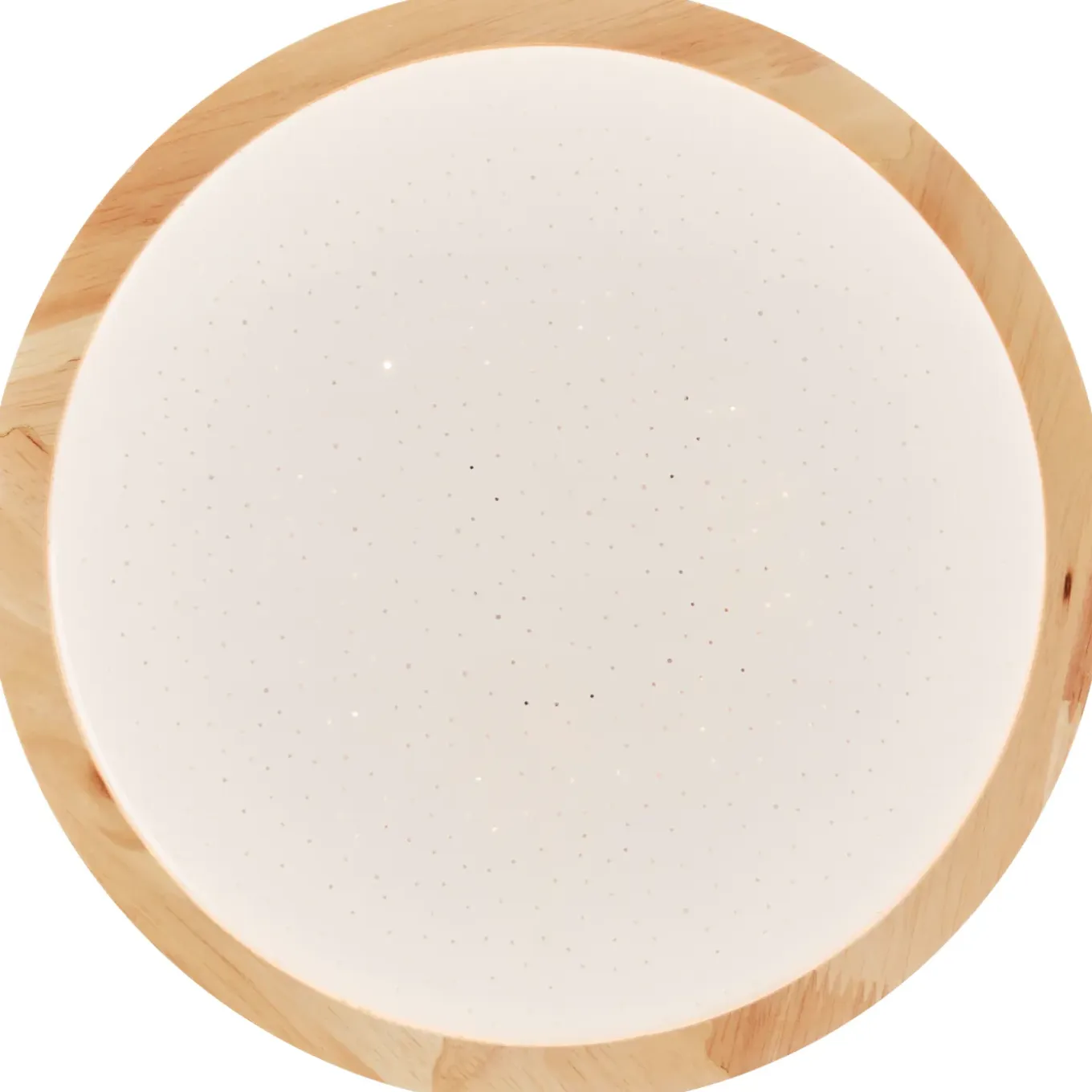 Brilliant plafondlamp badkamer Farica Starry hout ⌀28cm 12W