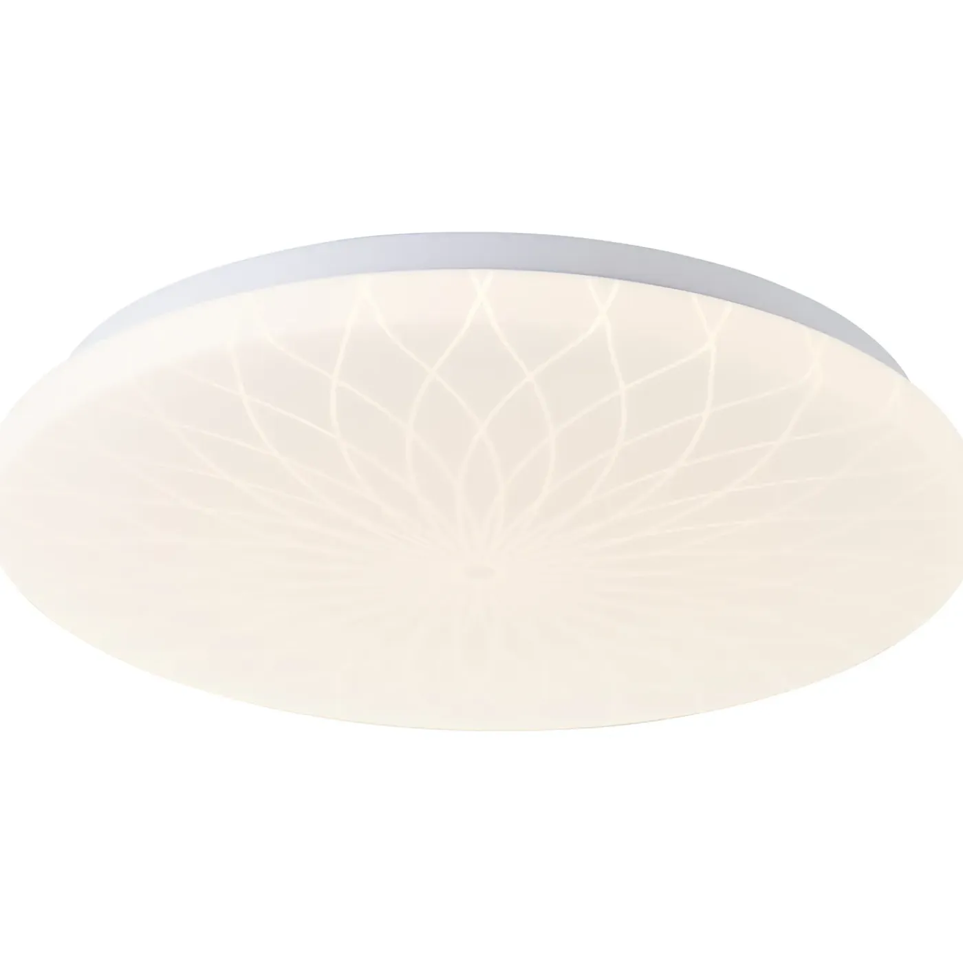 Brilliant plafondlamp Farah wit ⌀34cm 24W