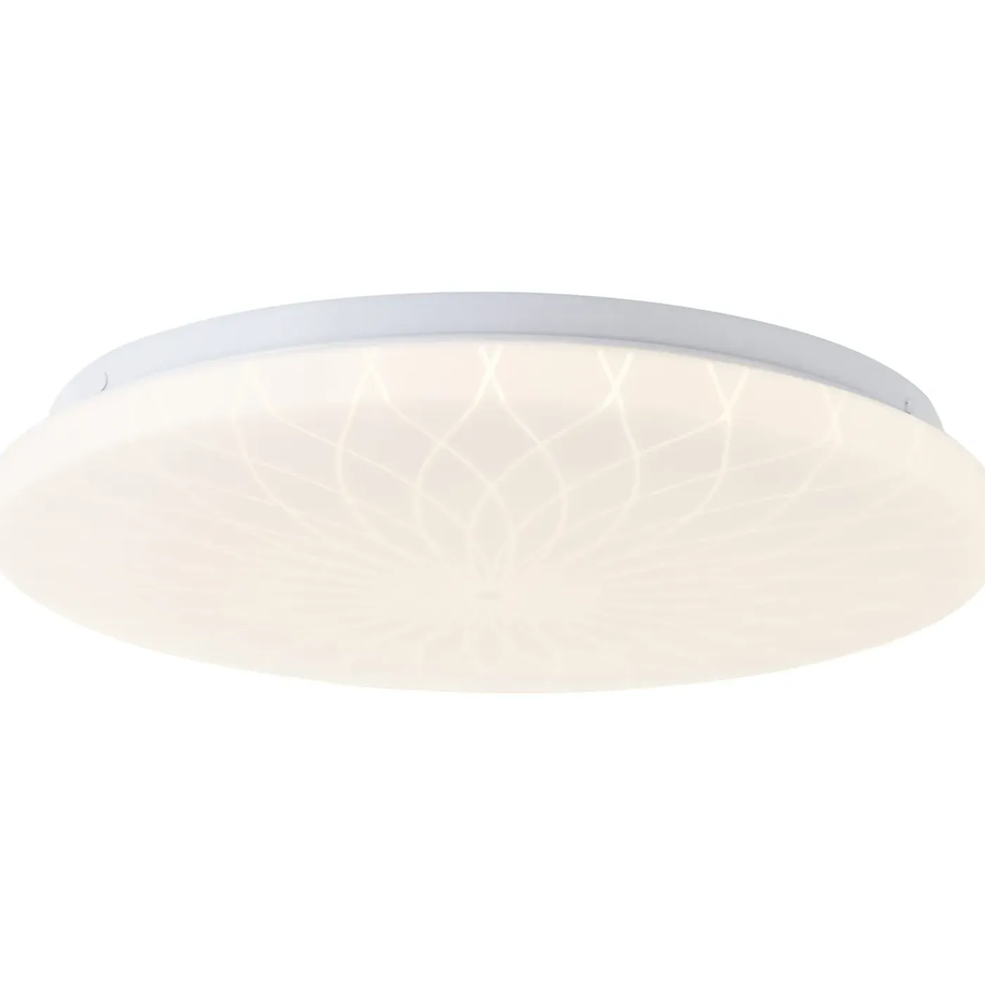 Brilliant plafondlamp Farah wit ⌀34cm 24W