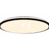 Brilliant plafondlamp Taya - Zwart - CCT - D29,5cm - IP44 - 12W