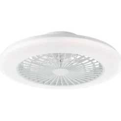 Brilliant Plafondventilator Salerno met CCT RGB LED - Wit - 40W - met afstandsbediening