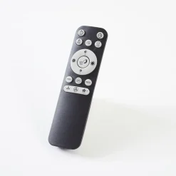 Brilliant Plafondventilator met CCT RGB LED - Zwart en Natural - 49cm - met afstandsbediening