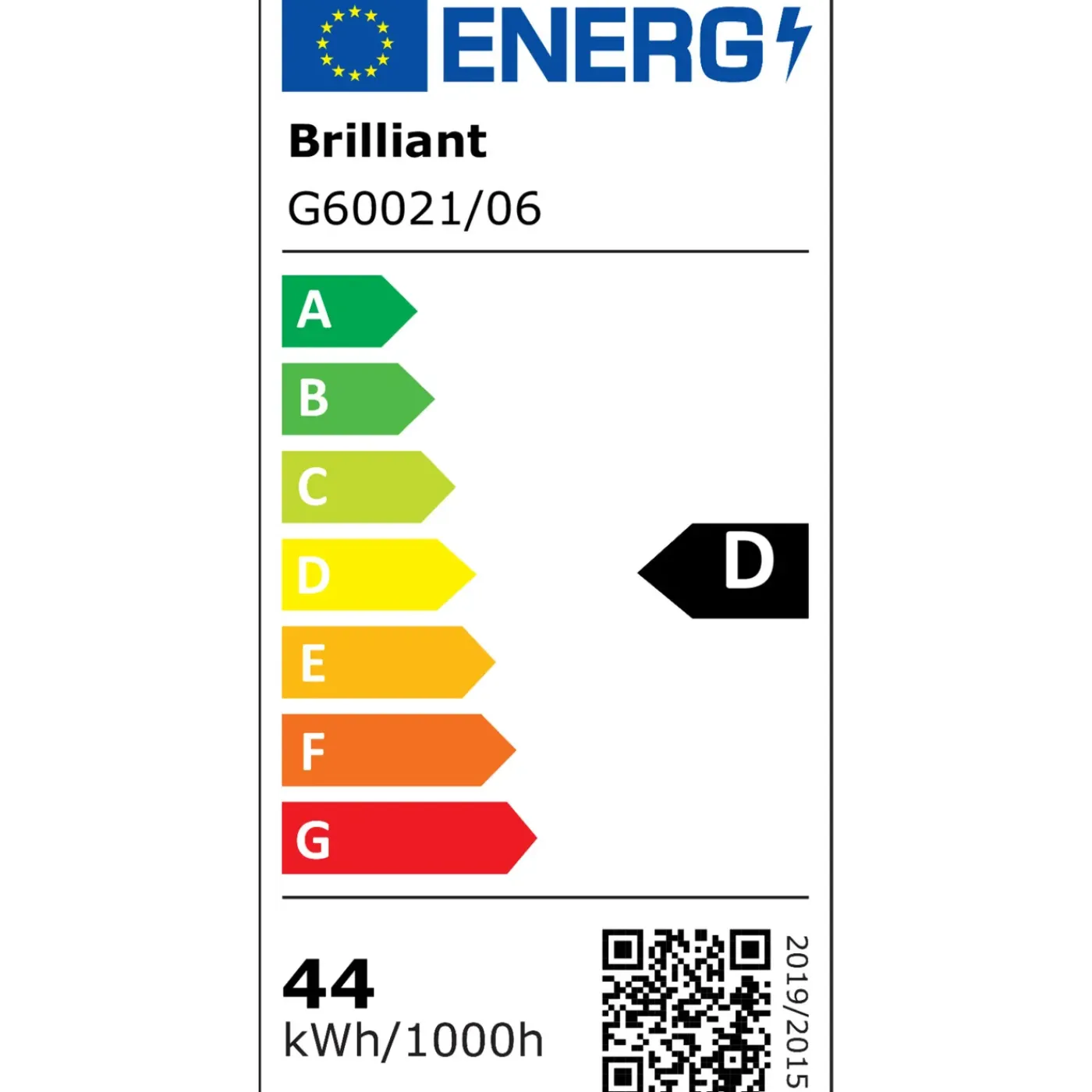 Brilliant Plafondventilator Salerno met CCT RGB LED - Zwart - 55W - met afstandsbediening