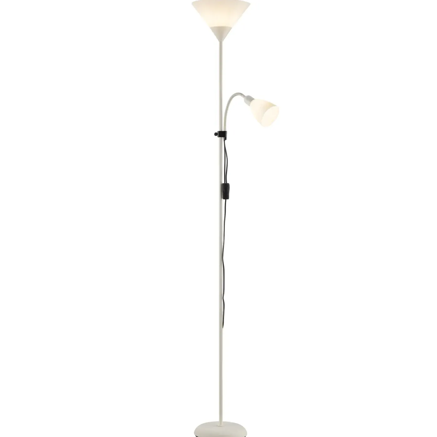 Brilliant Staande Lamp Spari - Beige - E27+E14