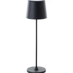 Brilliant Tafellamp Kaami - Zwart - Diameter 10cm - 2W - USB