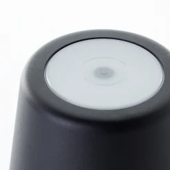Brilliant Tafellamp Kaami - Zwart - Diameter 10cm - 2W - USB