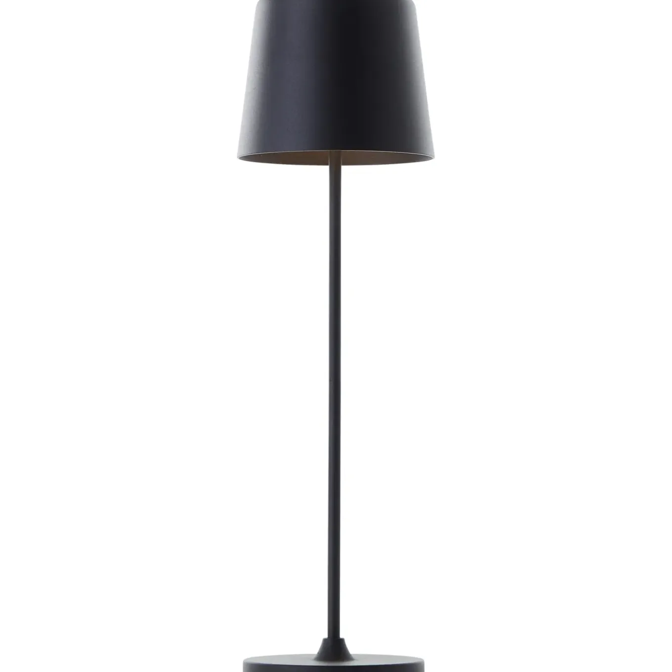 Brilliant Tafellamp Kaami - Zwart - Diameter 10cm - 2W - USB