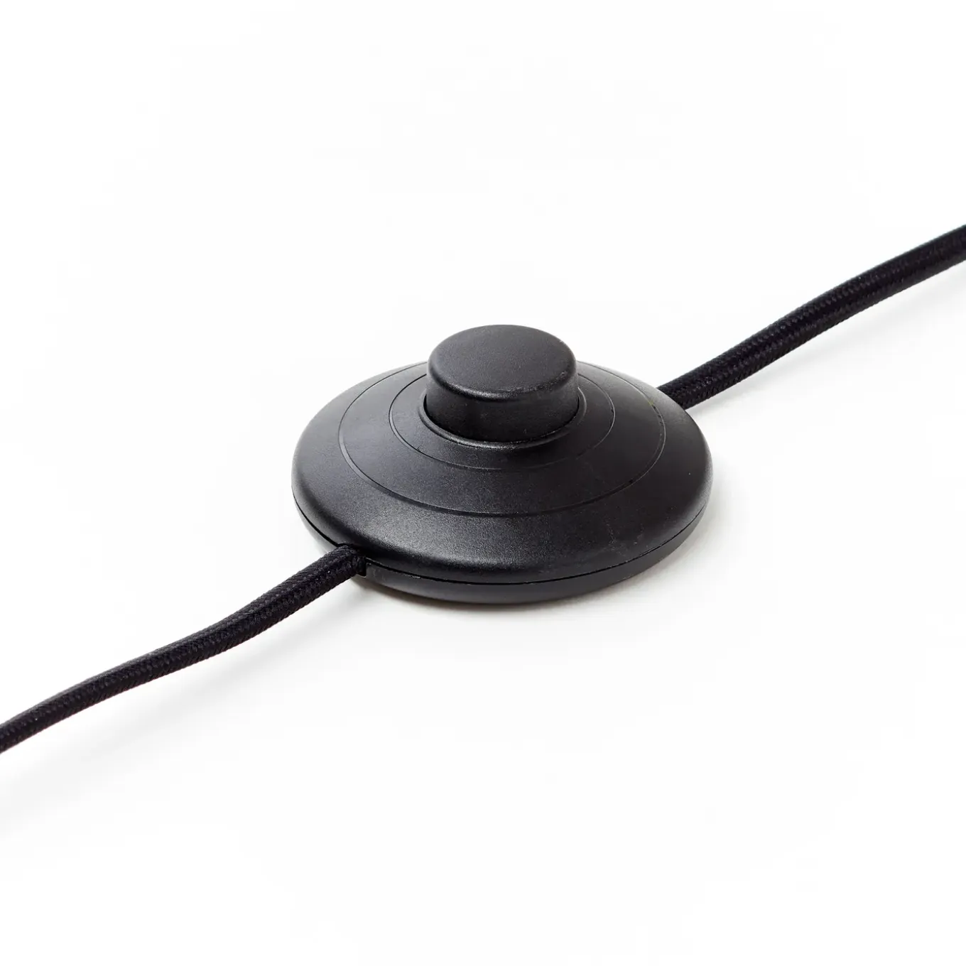 Brilliant vloerlamp Chaumont zwart hout 20W