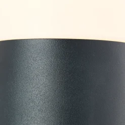 Brilliant wandlamp Aberdeen antraciet E27 met sensor