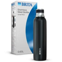 Brita Roestvrijstalen Fles Zwart Sodatrio Klein (0.5l)