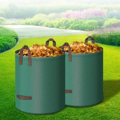 Brixy Tuinafvalzak - Opvouwbaar - Sterke Tuinzak - Tuinafval - Set Van 2x 280l - Waterdicht