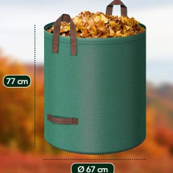 Brixy Tuinafvalzak - Opvouwbaar - Sterke Tuinzak - Tuinafval - Set Van 2x 280l - Waterdicht