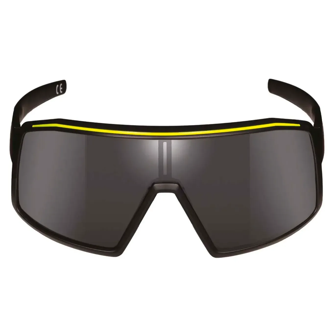 Brn Maxwide Fietsbril Zonnebril Zwart Met Geel