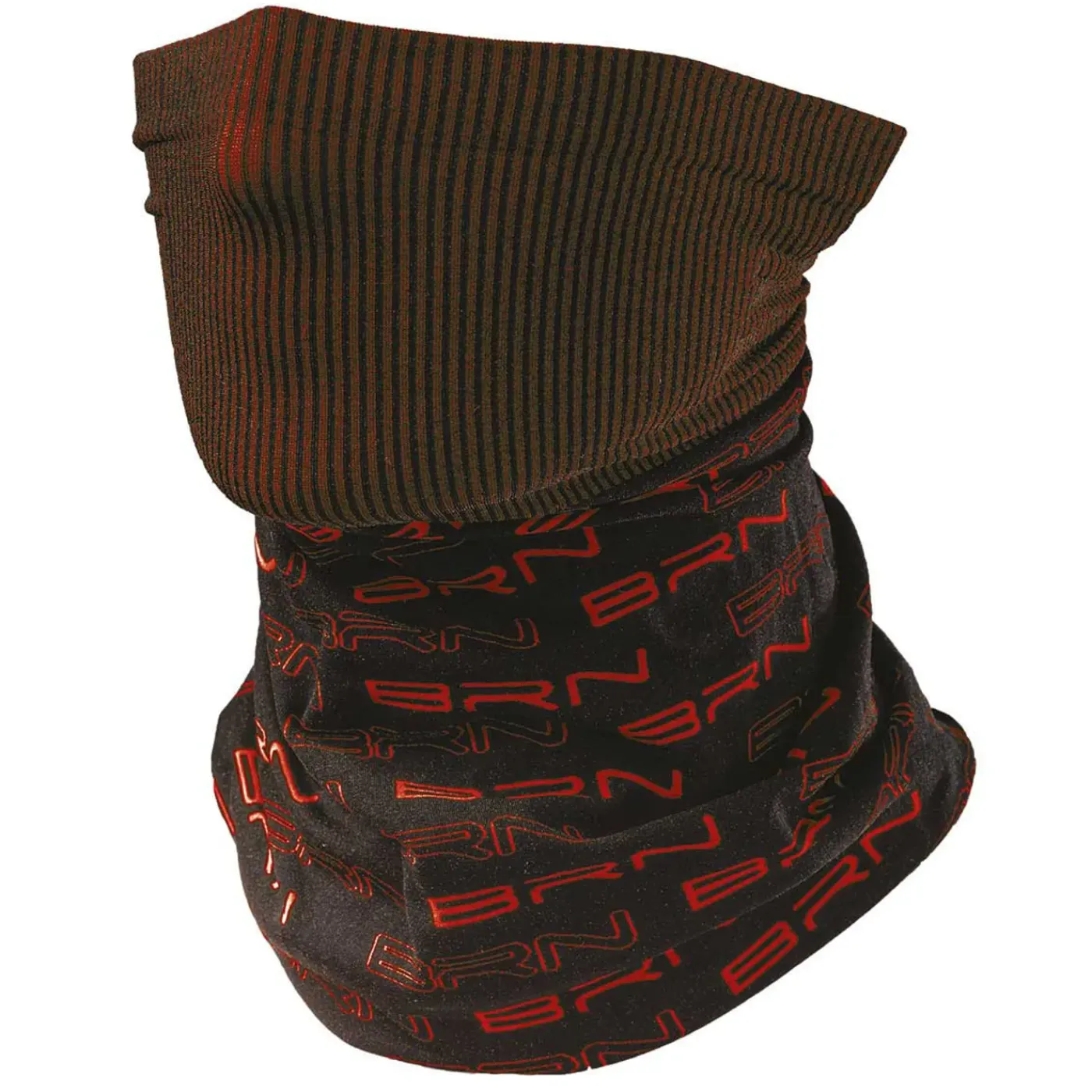 BRN Nekwarmer Zwart Rood