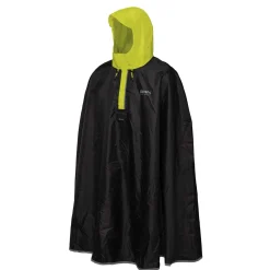 Brn Poncho Zwart/fluorescerend Geel Maat L/xl