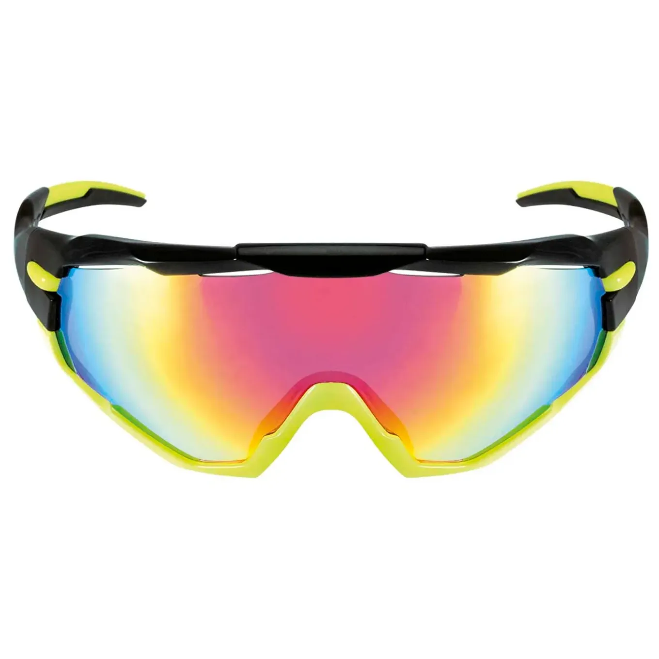 Brn Rx01 Fietsbril Met 3 Kleuren Glazen, Zwart/geel