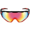 Brn Rx01 Fietsbril Met 3 Kleuren Glazen, Zwart/rood