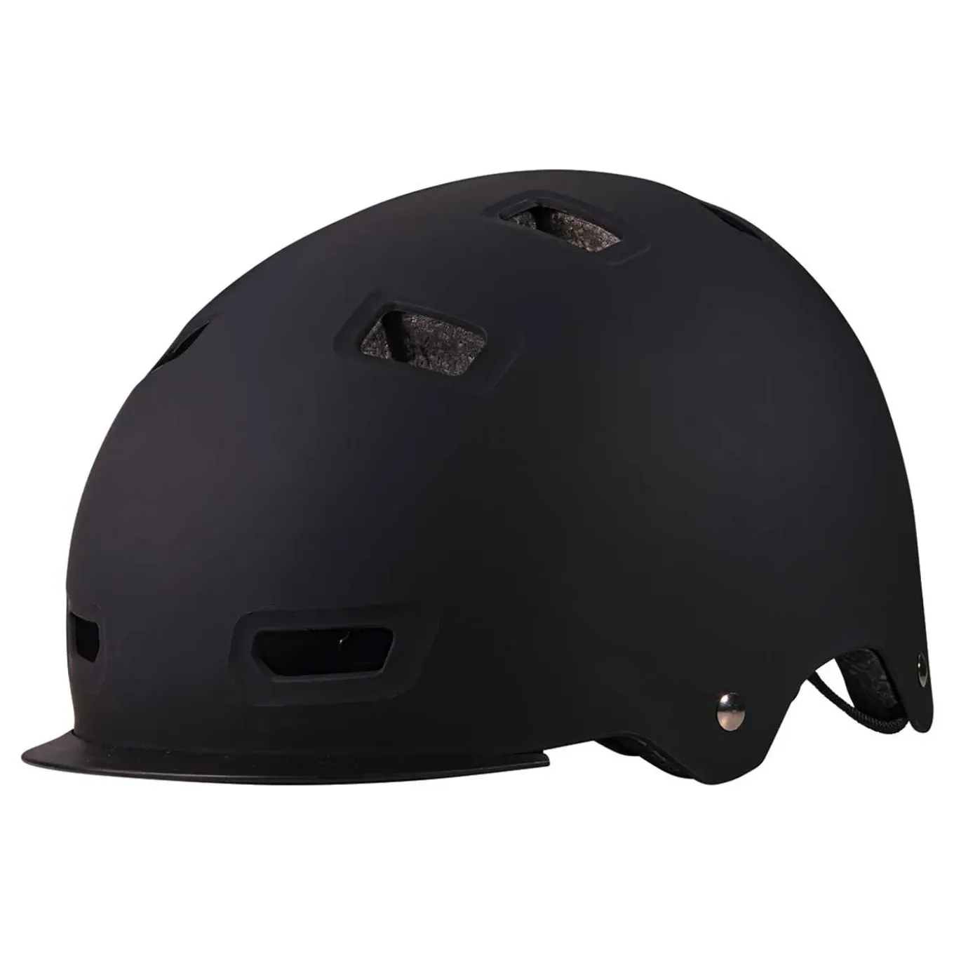 Brn Swift Fietshelm Zwart Maat L