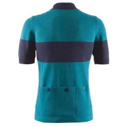 Brn Veloce Vintage Wollen Koerstrui Aquablauw Maat Xl