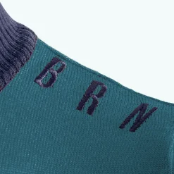 BRN Veloce Vintage Wollen Koerstrui Aquablauw Maat L