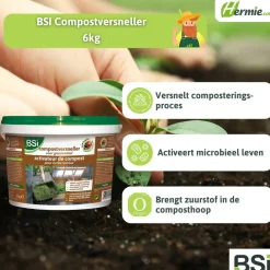 Bsi Compostversneller Voor Grasmaaisel - 6kg