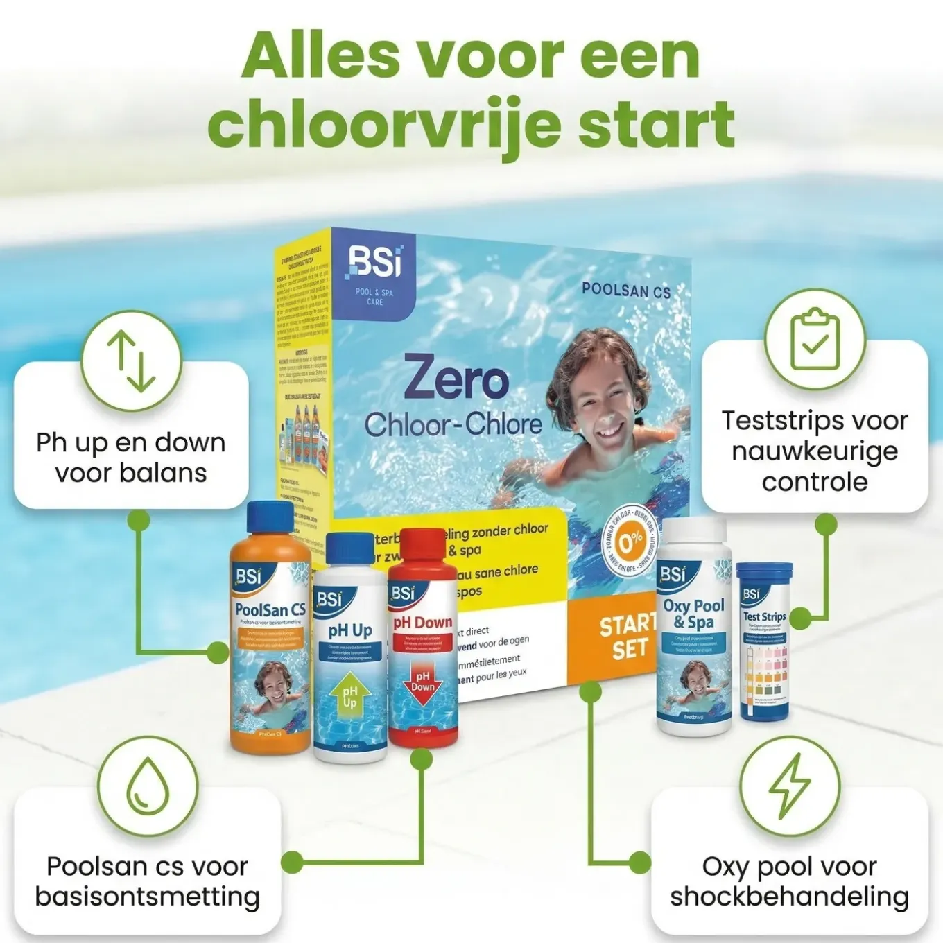 Bsi Poolsan Startset Zwembad