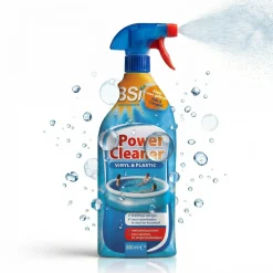 BSI – Power Cleaner Vinyl & Plastic – Dieptereiniger Voor Zwembad & Spa – 800 Ml