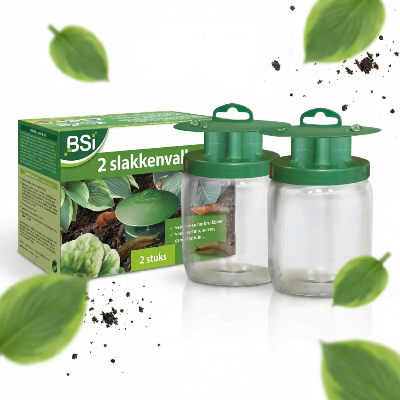 BSI – Slakkenval – Herbruikbaar – Plantenbescherming – Duopack