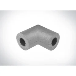 Overig Buisisolatie voor 22mm buis - Bocht 90° - Grijs - 9mm