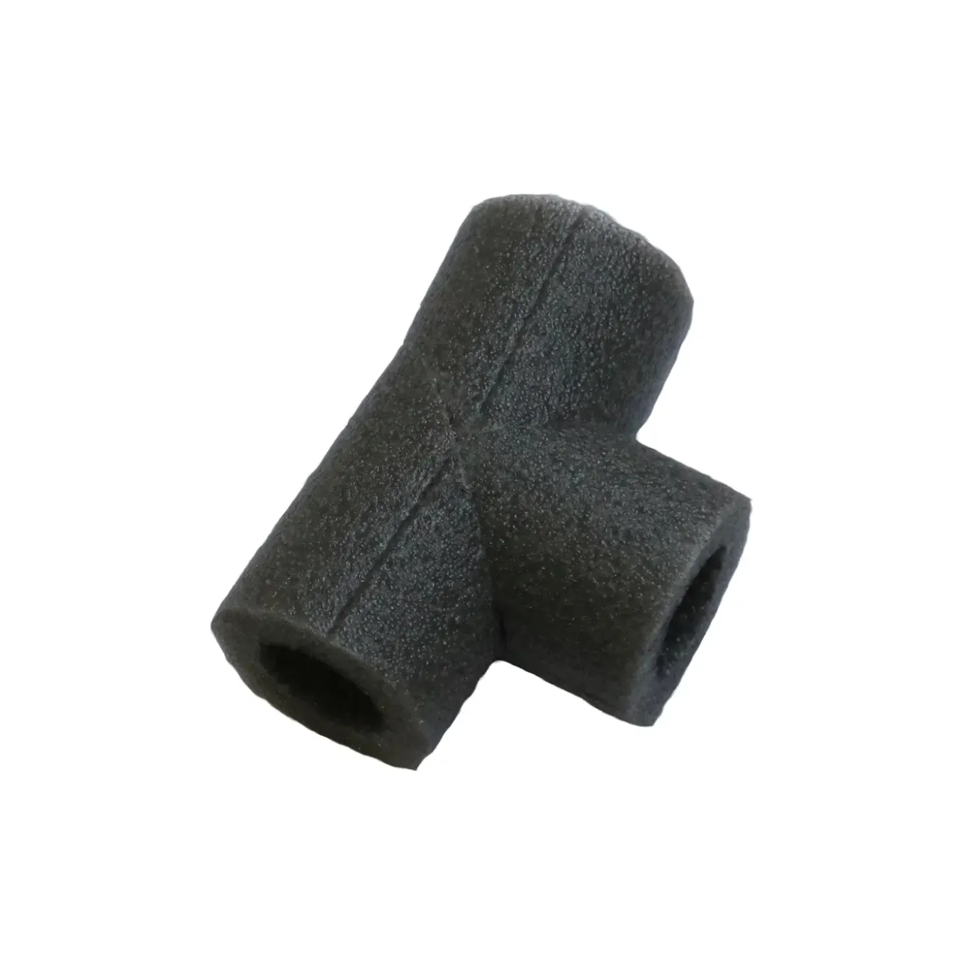 Buisisolatie voor 22mm buis - T-stuk - Grijs - 9mm