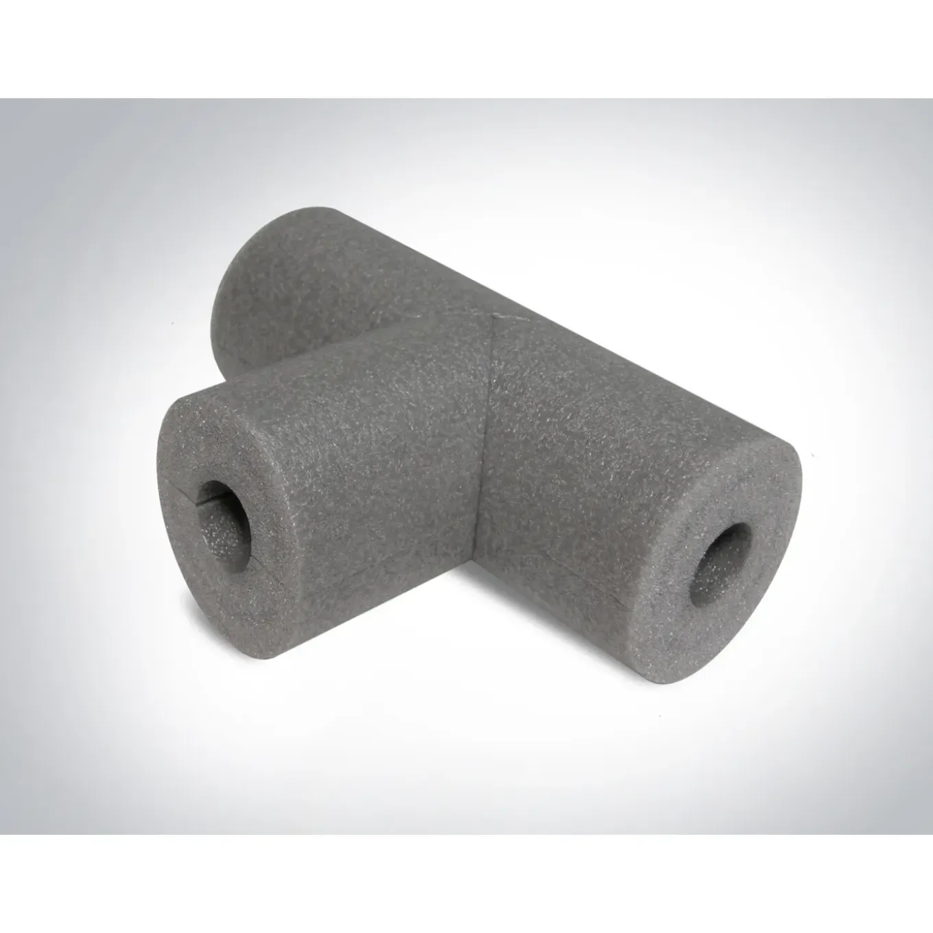 Buisisolatie voor 22mm buis - T-stuk - Grijs - 9mm