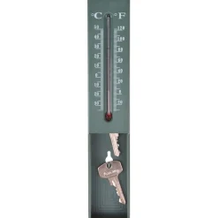 Overig Buitenthermometer - Sleutel Verstopplek - Groen - 16 Cm