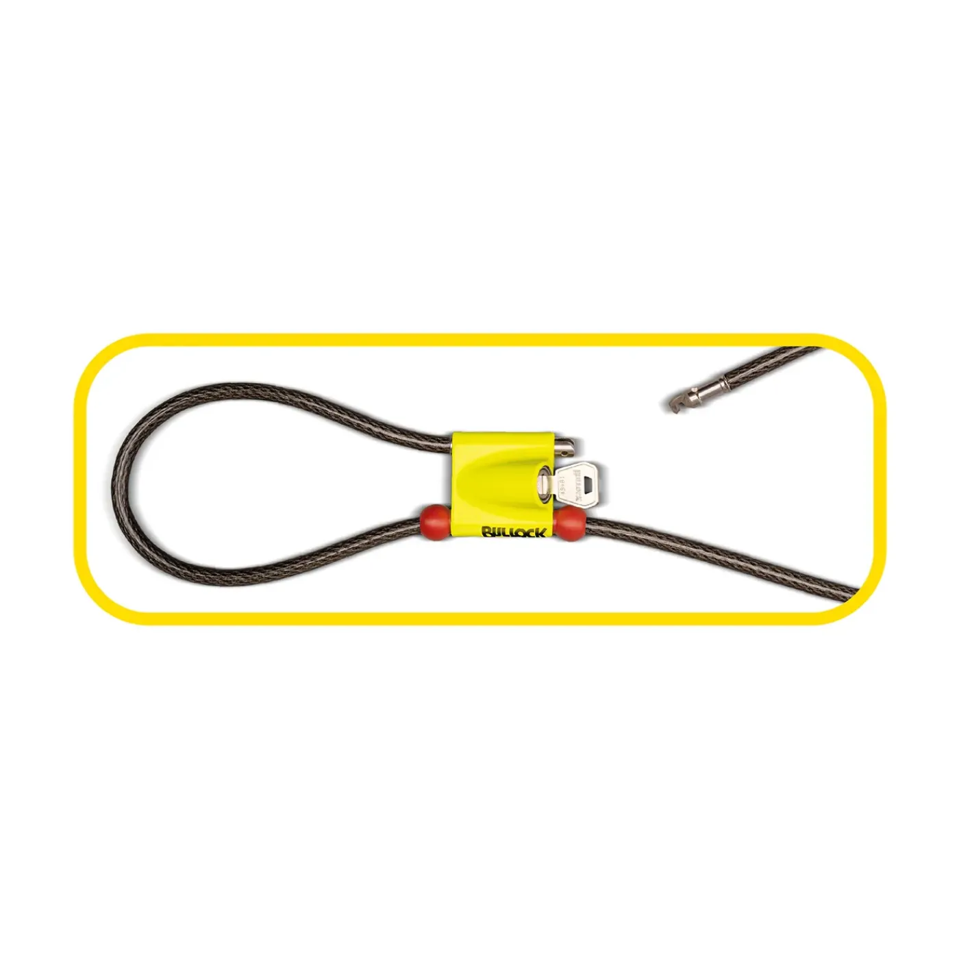 Bullock - Dual Kabelslot - Lengte 120 Cm - Diameter 10 Mm