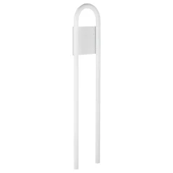 Burg-Wächter Brievenbuspaal Rondo 145 - Wit - Aluminium - Rondboog