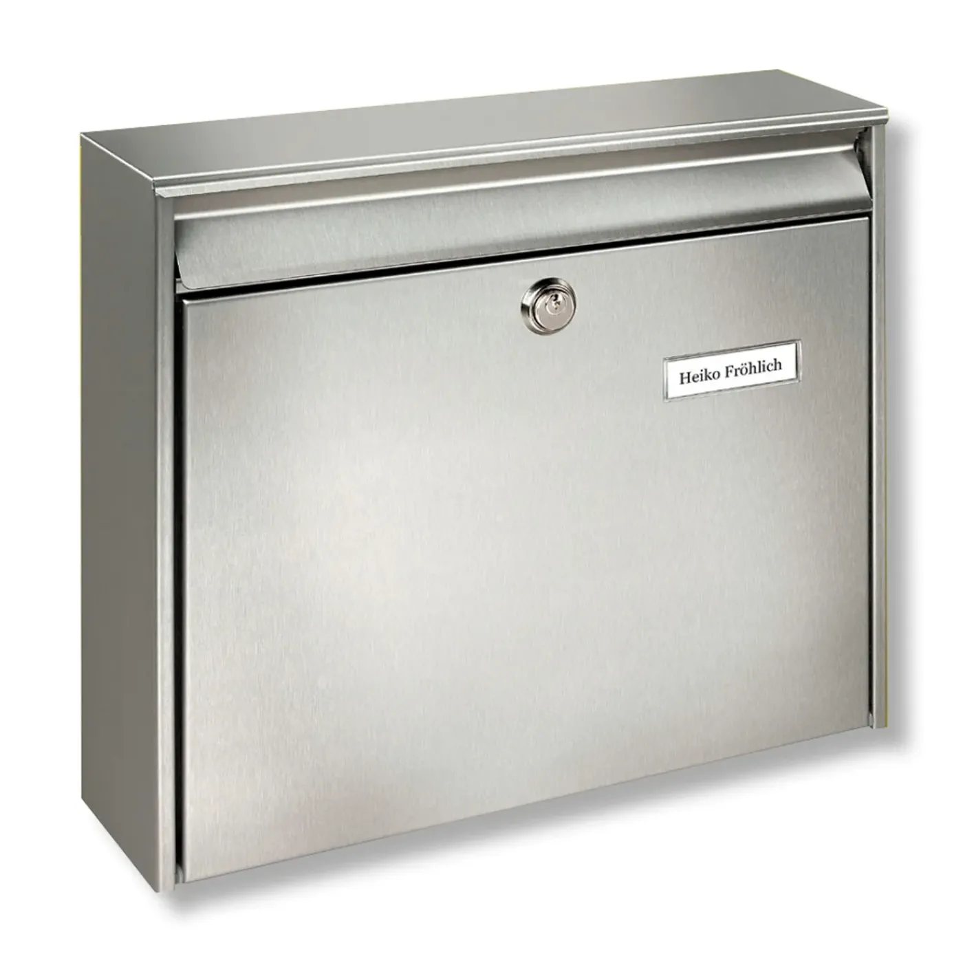 Burg Wachter Burg Wächter Wandbrievenbus Borkum 3877 NI - Staal - Inox - 36x32x10cm