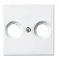 Busch-Jaeger Busch & Jaeger afdekplaat Balance coax wit
