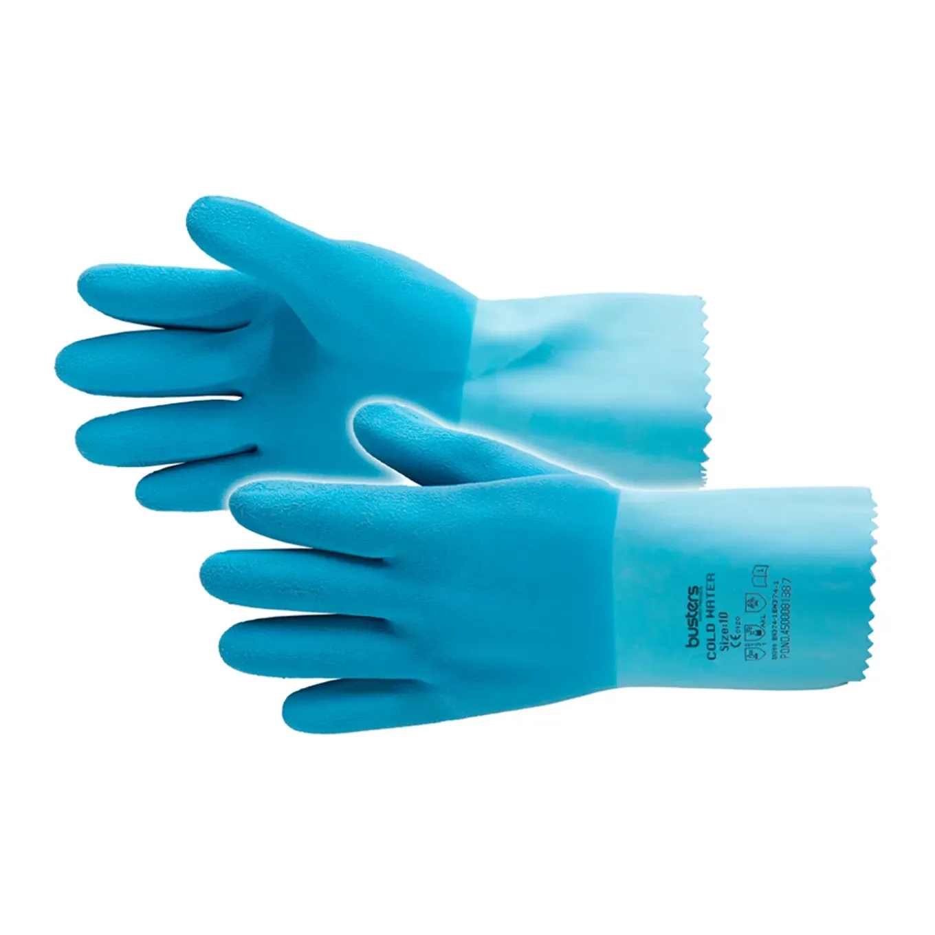 Busters handschoenen Cold Water latex blauw M10