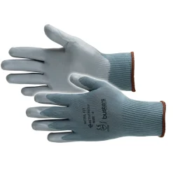 Busters handschoenen Nitril Fit nylon grijs M8