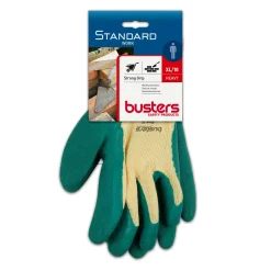 Busters handschoenen Strong Grip polyester groen/beige M10