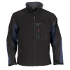 Busters softshell jas Comfort zwart/blauw M
