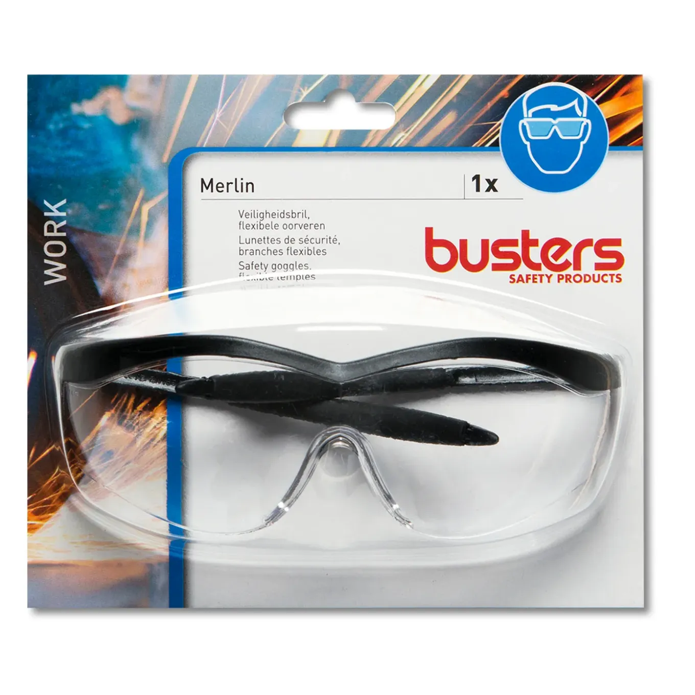 Busters veiligheidsbril Merlin