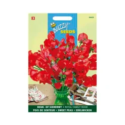 Buzzy seeds zaden reuk- of siererwt royal family rood