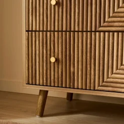 Calicosy - Eden Ladekast - Licht Hout - 80x40x75 Cm